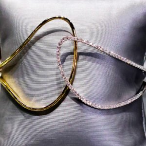Yellow gold / diamonds bracelet